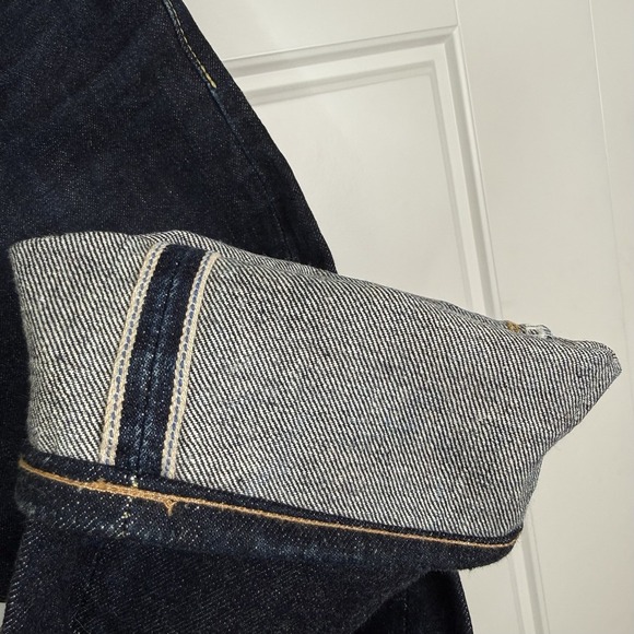 Studio D'Artisan SD-108 Relaxed Tapered Men's 32 (Fits 32.5/29.5) 15oz Denim - Picture 7 of 11